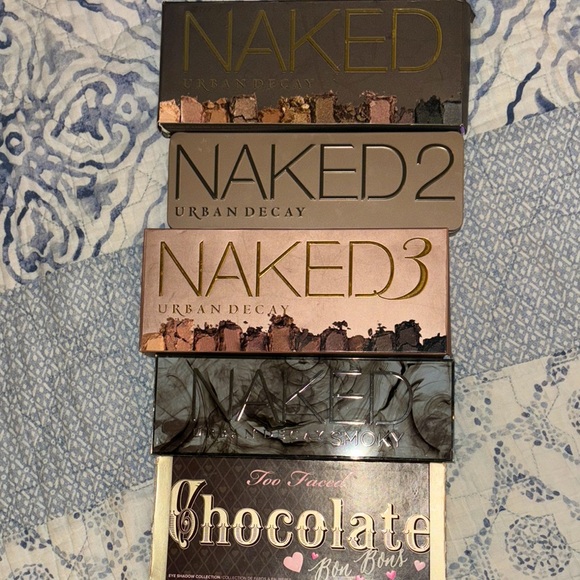 Urban decay and too faced pallets like new!